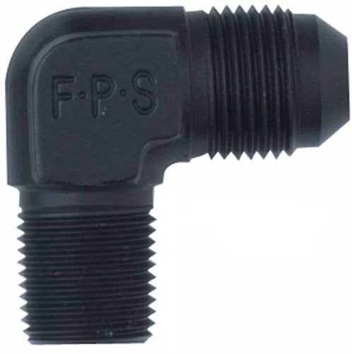 Fragola 482236-BL Performance Systems #3 X 3/8 Mpt 90 Adapter Black