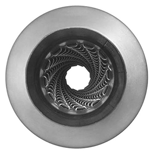 Diamond Eye 4in MFLR SGL IN/4in DUAL OUT Y 31in OVERALL LENGTH LOUVERED AL