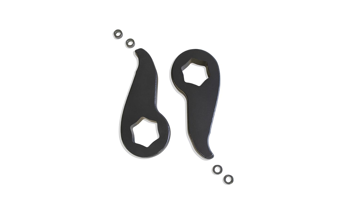 Part# 841813 MAXTRAC SUSPENSION'S is A Pair of Leveling Torsion Keys W/Shock Extenders Forged from Steel & Powder Coated Grey