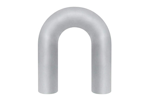 HPS 6061 T6 Aluminum AT180-225-CLR-35 Elbow Pipe Tubing, 16 Gauge, 180 Degree U Bend, 2.25" OD, 0.065" Wall Thickness, 3.5" Center Line Radius