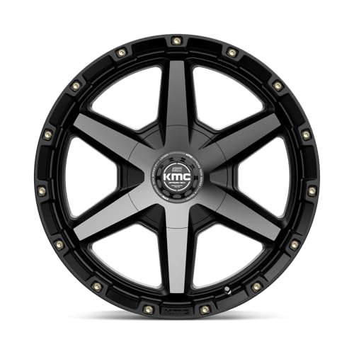 KMC 20X9 KM101 6X135/5.5 S-BLK GTCC 18MM - KM10129067418