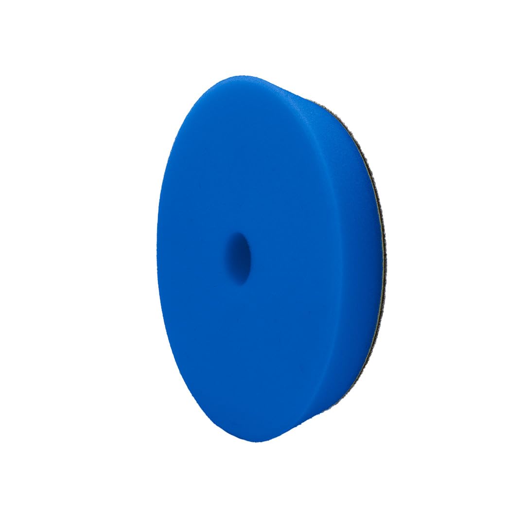 6” Maxshine Universal Blue High Pro Cutting Foam Pad | Compatible with DA & Rotary Polishers | Professional Foam Pad for Cutting, Polishing & Finishing | Bendable, Washable & Reusable Detailing Pad