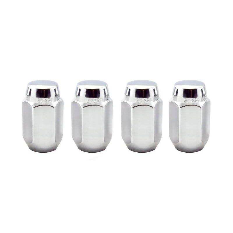 Chrome Cone Seat Style MCGARD 64000 Lug Nuts (1/2" - 20 Thread Size) - Set of 4