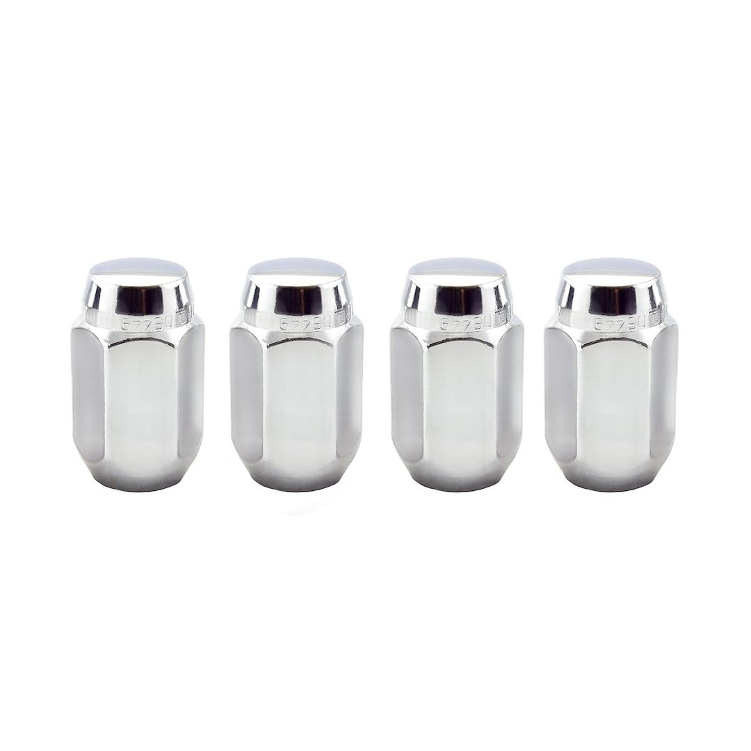Chrome Cone Seat Style MCGARD 64000 Lug Nuts (1/2" - 20 Thread Size) - Set of 4