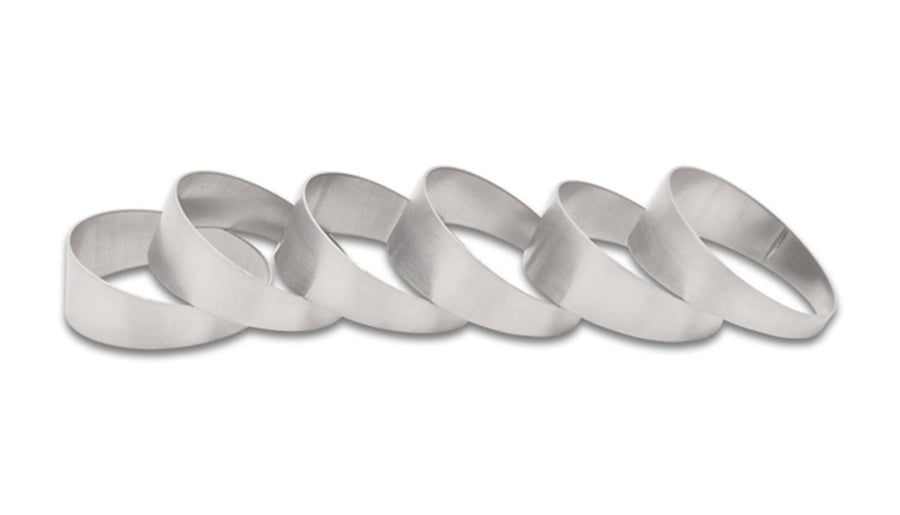 Power Vibrant 13630 Pie Cuts, 304 Stainless Steel, Natural, 3.00 in. Outside Diameter, 2.75 in. Centerline Radius, 15 degree per cut, Set of 6