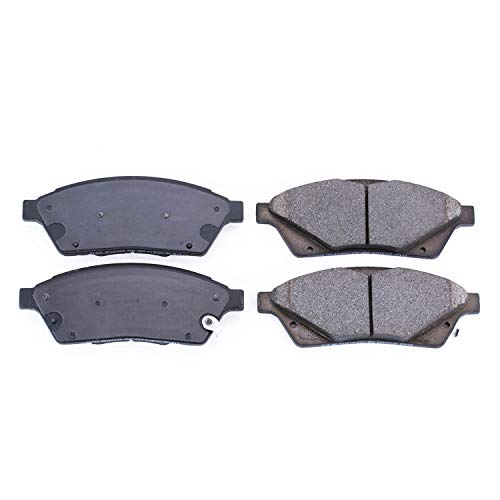 Power Stop Z16 Evolution Front Ceramic Brake Pads For Cadillac SRX 2010-2016, Saab 9-4X 2011 [Model Specific]