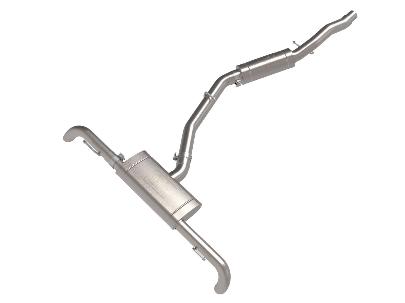 aFe Power 3 IN to 2-1/2 IN MACH Force-Xp Stainless Steel Cat-Back Exhaust System Fit Audi Q5 17-22 L4-2.0L (t) 49-36447