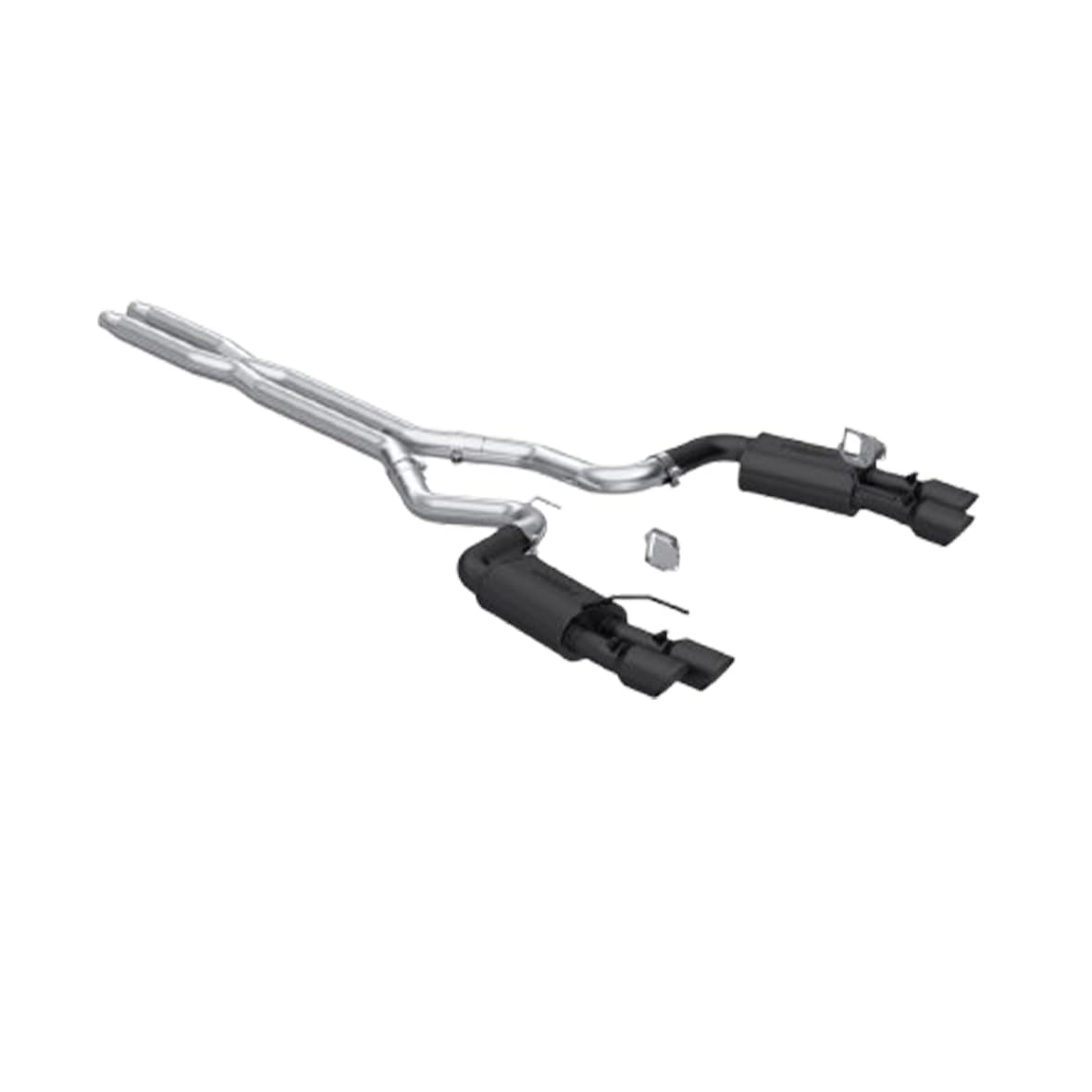 2024 Ford Mustang GT MBRP 5.0L Cat-Back Dual Split Rear - Quad Black Tips 3in