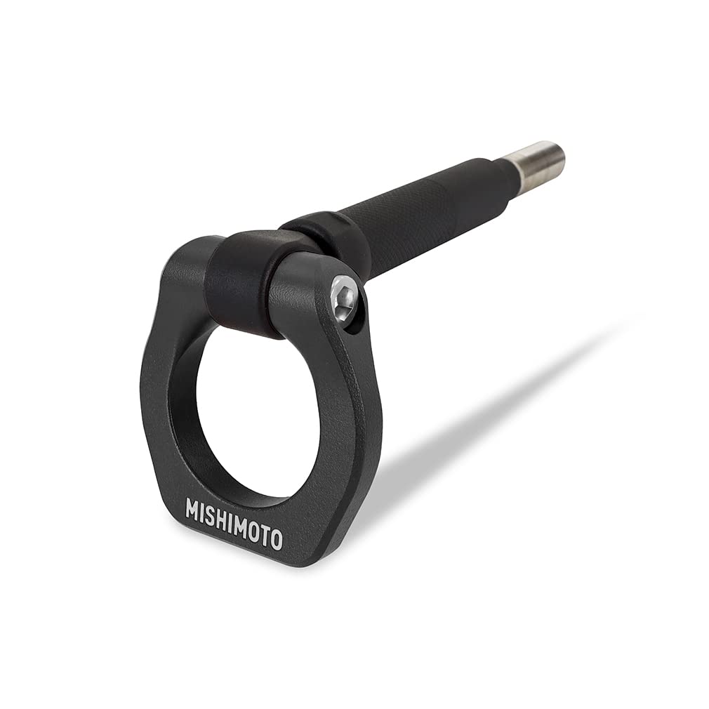 Mishimoto Tow Hook Racing Compatible with Subaru BRZ/Scion FR-S/Toyota 86 2013-2019, Black