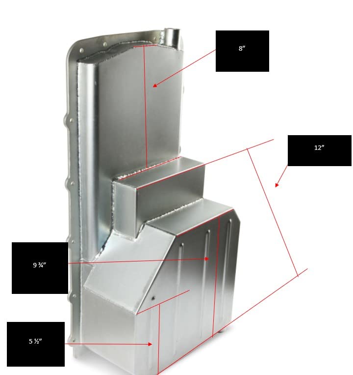 302-50 Holley Coyote Engine Swap Oil Pan