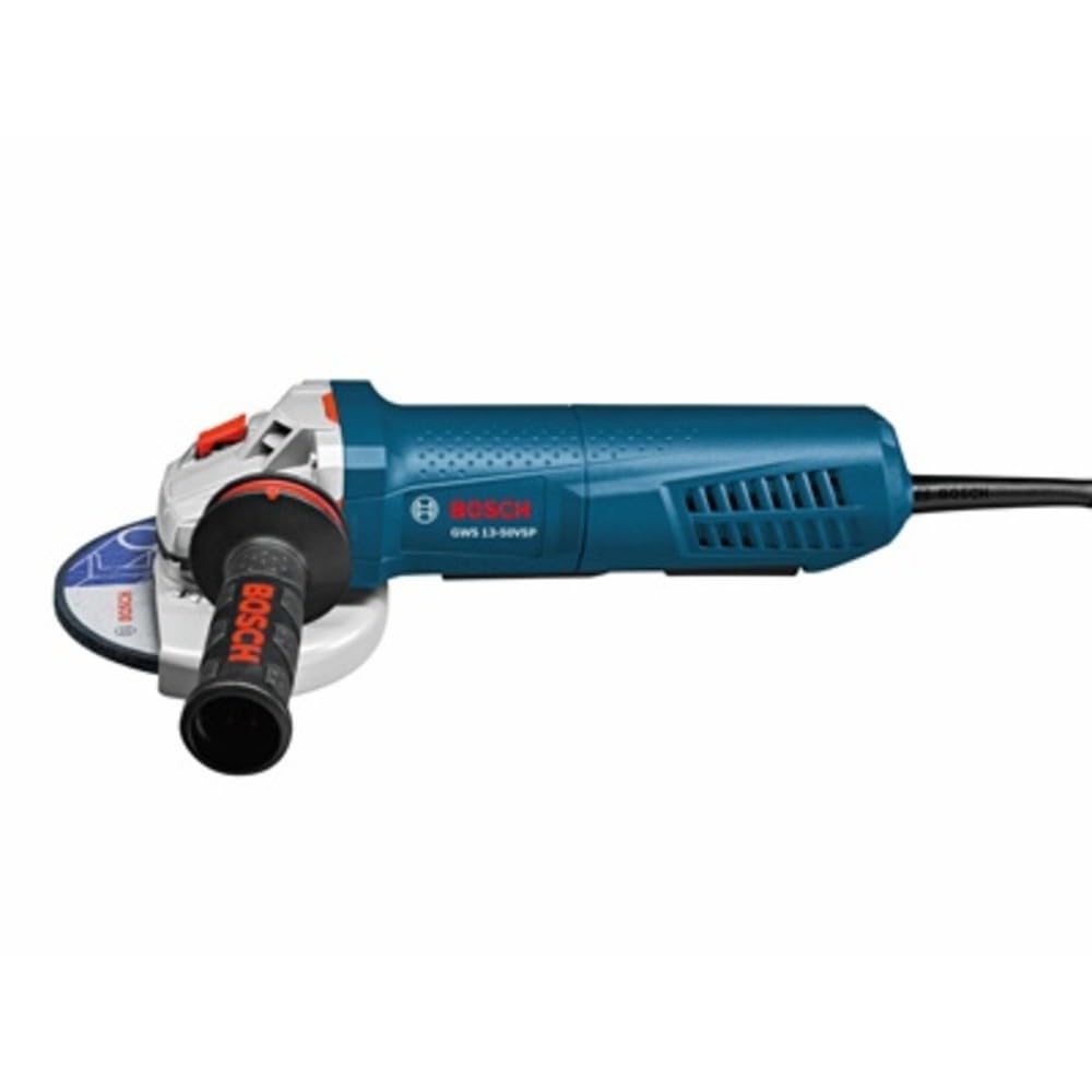 Bosch 5 In. Angle Grinder GWS13-50VSP Variable Speed with Lock-On Paddle Switch