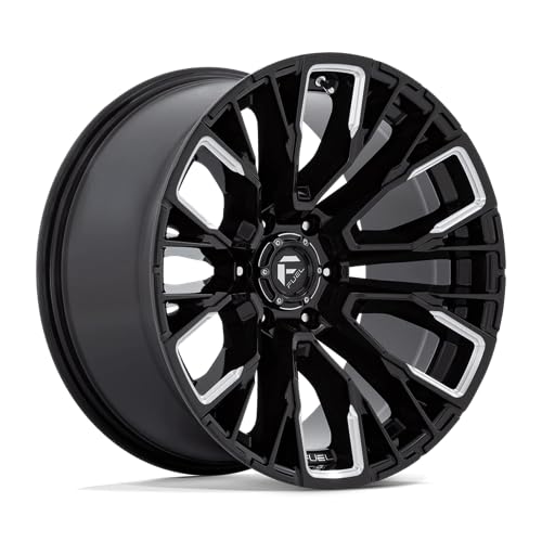 D849 REBAR FUEL OFF-ROAD 20X10, 6X135, 4.79, 18mm GLOSS BLACK MILLED - D84920008947