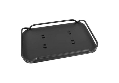 RAMPAGE PRODUCTS Fold-Up Rear Storage Rack for Jeep Wrangler JK | Black Powdercoat, Interior Mount, Fold-Up | 86623 | Fits 2007-2018 Jeep Wrangler JK/JKU