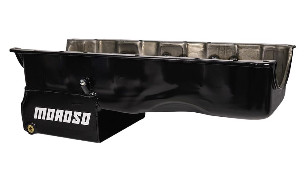 Oil Pan Moroso 20414 For Big Block Chevy, Gen 5/6, 8" Depth w/Windage Tray