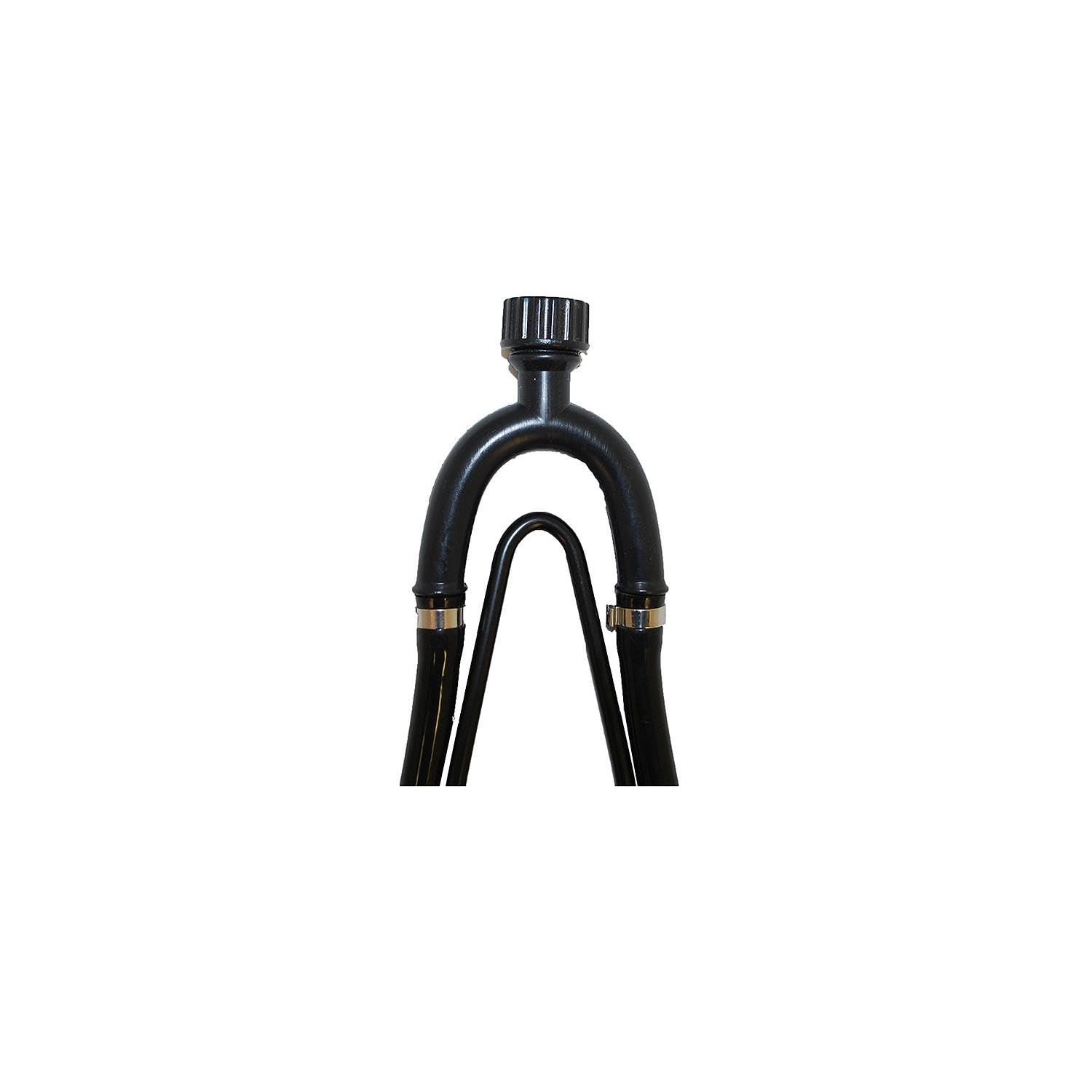 Universal Outboard Dual Water Feed attwood 16208-7 Rectangular Motor Flusher, Black