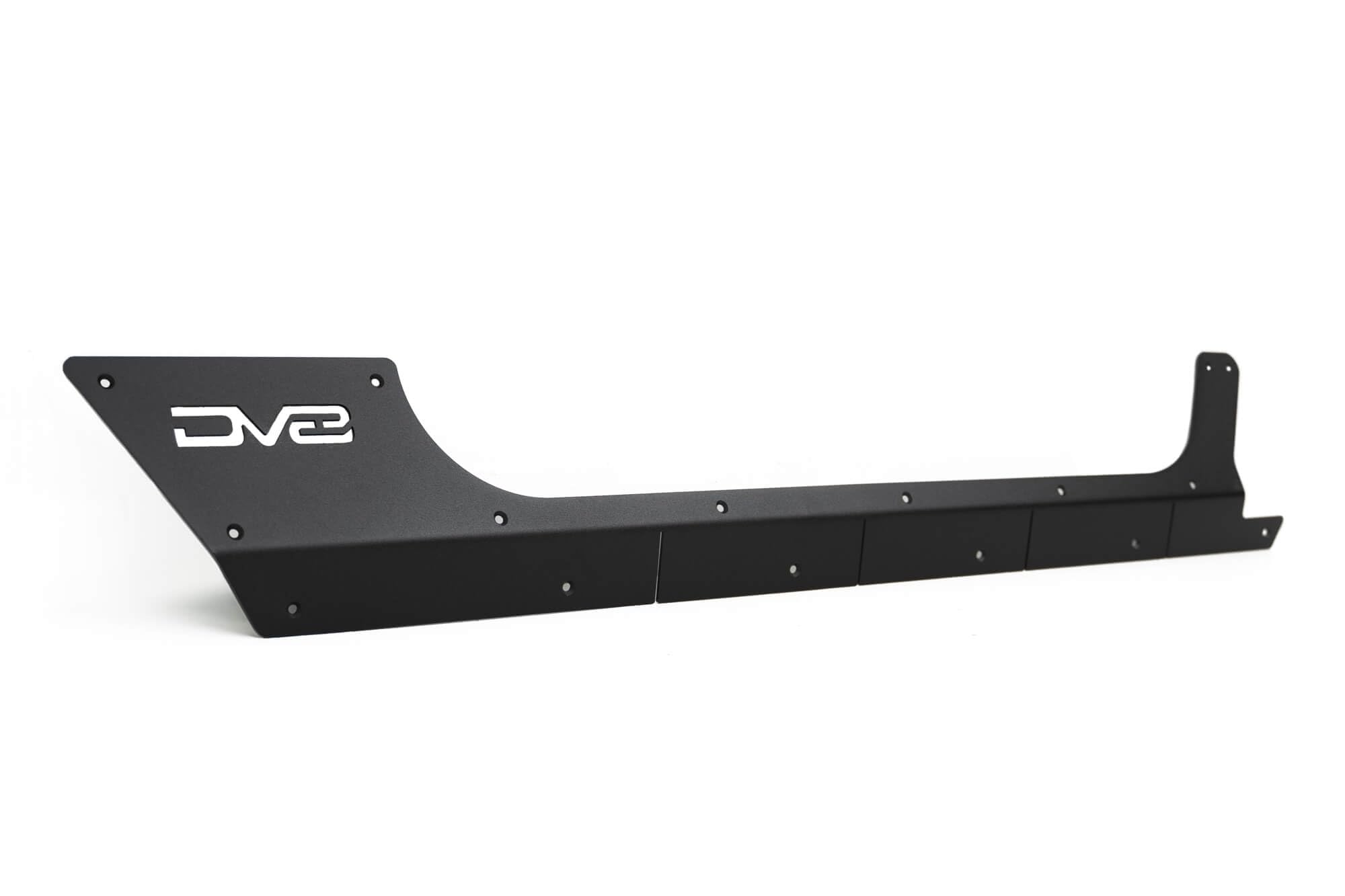Rock Skins DV8 Offroad for The 2018-2025 Jeep Wrangler JL 2-Door | Protects Lower Body Panels from Rocks & Debris | Works with Aftermarket & Factory Fenders | Compatible with Most Sliders & Steps