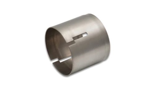 Tubing Coupler Vibrant Power 13237, Slip Joint Connector Sleeve, 4.00 in. Tube I.D., 1.95" (50mm) long, CP1 Titanium, each