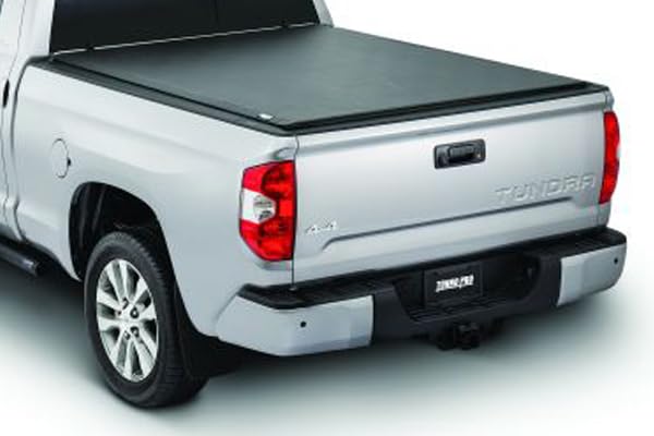 Premier Black Horse Soft Trifold Truck Bed Tonneau Cover Compatible with 2014-2021 Toyota Tundra 6.5ft bed-PRS-TO11