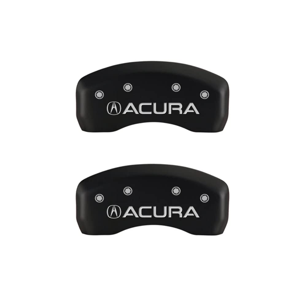 Brake Caliper Covers MGP - 2009-2014 Acura TL - Front and Rear Set - Red