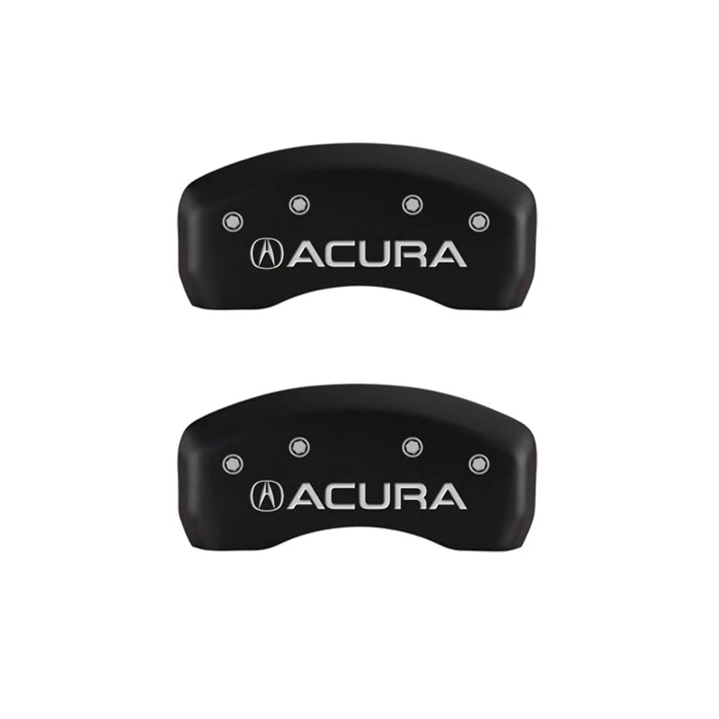 Brake Caliper Covers MGP - 2009-2014 Acura TL - Front and Rear Set - Red