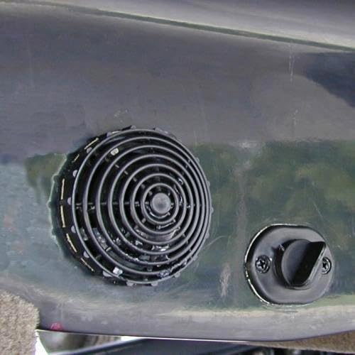 T-H Marine Aerator Dome Filter - 2.7 Inch Pump Protection Screen for Livewell and Baitwell Systems - Twist Lock Debris Filter - Fits Top of 1-1/2 Inch Thru-Hull