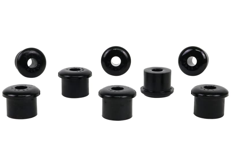 Whiteline Spring W71412 Bushing and Shackle, Black