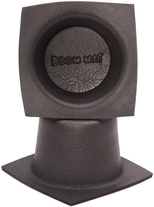 050330 Design Engineering Boom Mat Speaker Baffles, 6.5" Round (Pack of 2), Black