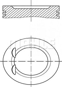 Piston Mahle - 001 06 00