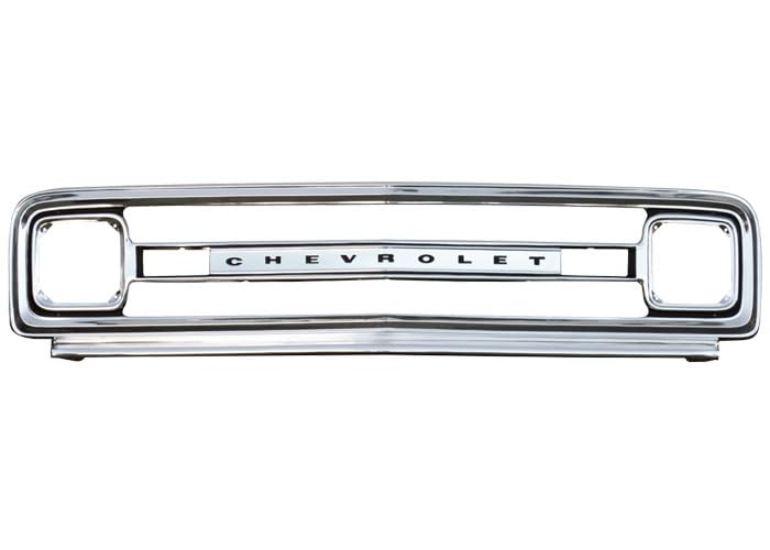 Outer Grille Brothers Trucks OGR7000 - Reproduction with Letters - Chrome