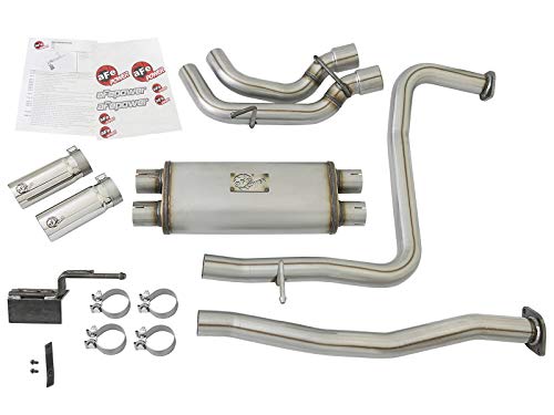 Rebel Series aFe Power 49-46126-P Performance Cat-Back Exhaust System