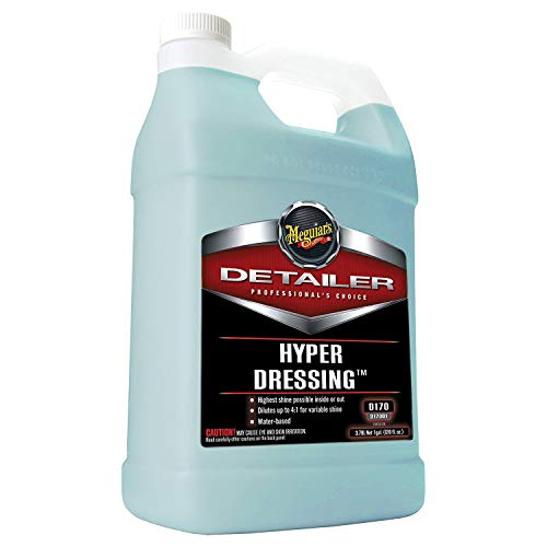 D17001 Meguiar's Hyper Dressing - 1 Gallon – Give Your Car’s Trim Pieces the Best Shine & Gloss
