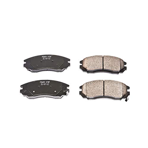 Power Stop Z16 16-1104 Evolution Front Ceramic Brake Pads For Hyundai Tiburon 2004-2008 [Model Specific]