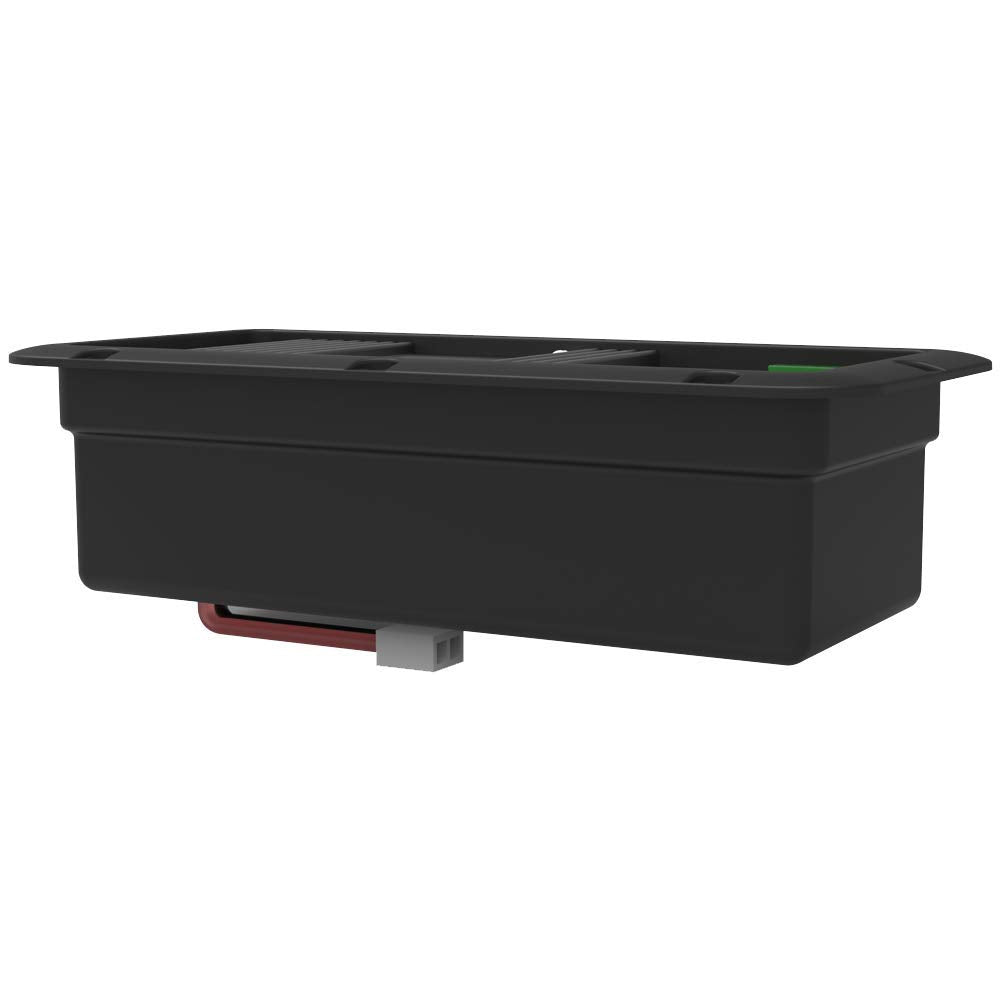 Atrend 336 Watt RMS, Class-D Amplifier Built into an Airtight & Impact Resistant Enclosure, Black 3001SBA
