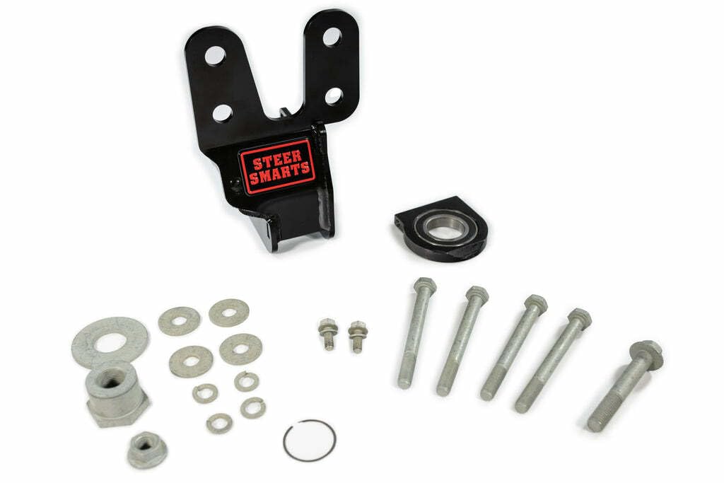 YETI XD™ JK/JKU SECTOR SHAFT BRACE WITH TRACK BAR REINFORCEMENT BRACKET STEER SMARTS