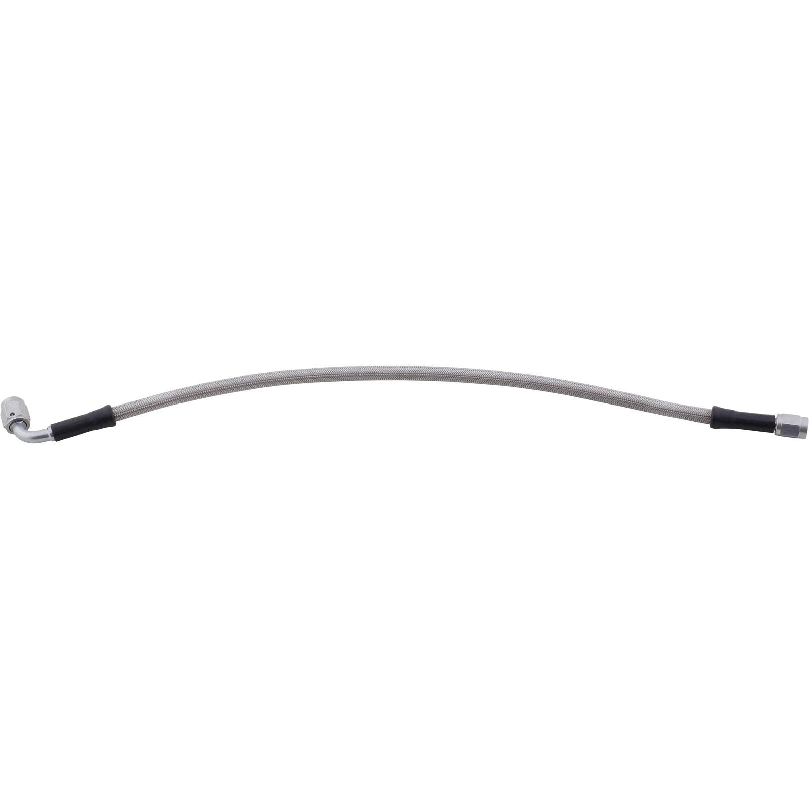 Flexline -3 Hose 16" OAL to -3 Female 90 Degree