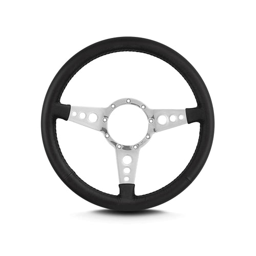 STEERING WHEELS LECARRA Mark 4 GT Polished w/Black Wrap Steering Wheel