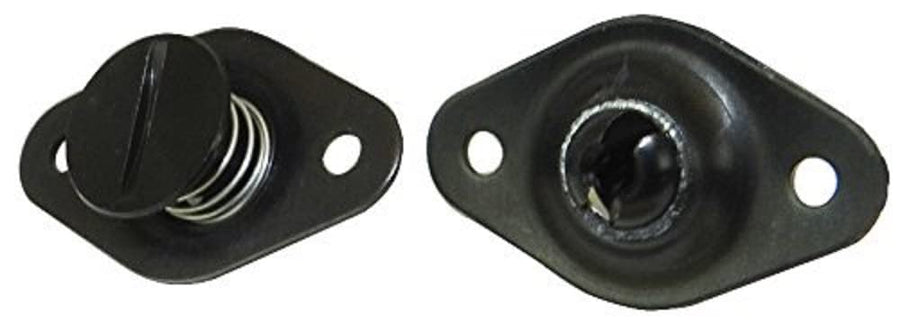 Self Ejecting Moroso Quick Fasteners, 5/16" x .450 Length, Aluminum Black