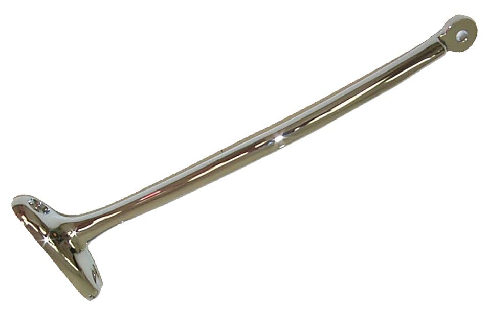 Outside Mirror Arm - Chrome - Left Brothers Trucks OMR54LC2