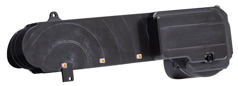 Dakota Digital VHX-70D-STD-S-W Gauge Instrument System Compatible with 1970-74 Mopar E-Body: Challenger & Barracuda Silver Alloy White Backlighting