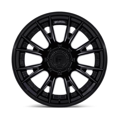 FUEL OFF-ROAD 22X12 FC402 CATALYST 8X180 4.77-44mm MATTE BLACK WITH GLOSS BLACK LIP - FC402MX22128844N