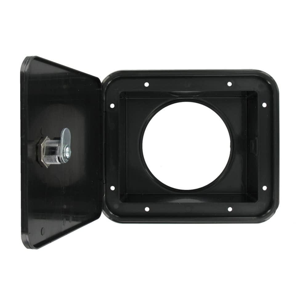 Sewer Hose Hatch Valterra D04-0471BKVP - Black