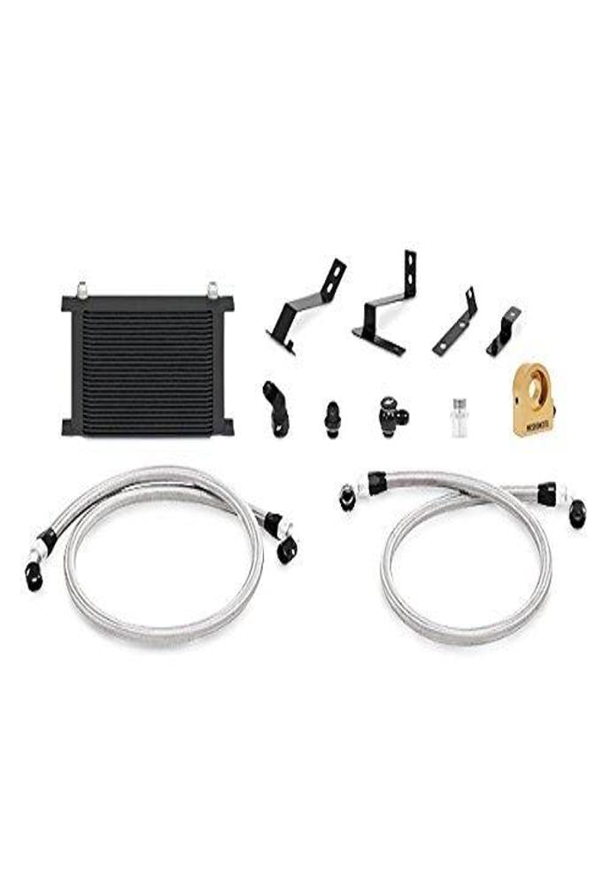 Mishimoto Oil Cooler Kit MMOC-CAM8-16TBK Low-Temp Thermostatic Fits Chevrolet Camaro SS 2016-2018 Black