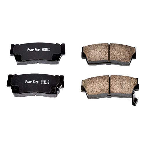 Power Stop Z16 16-418 Evolution Front Ceramic Brake Pads For Geo Tracker 1989-1997, Suzuki Sidekick 1989-1998, Suzuki X-90 1996-1998 [Model Specific]