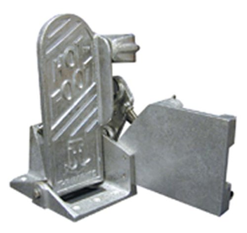 T-H Marine Original HOT Foot™ Boat Throttle - Cast Aluminum Pedal Throttle for Outboard and Inboard Motors - Safe Hands-Free Control - Stainless Steel Hardware – Toe Clip & Patented Idle Stop