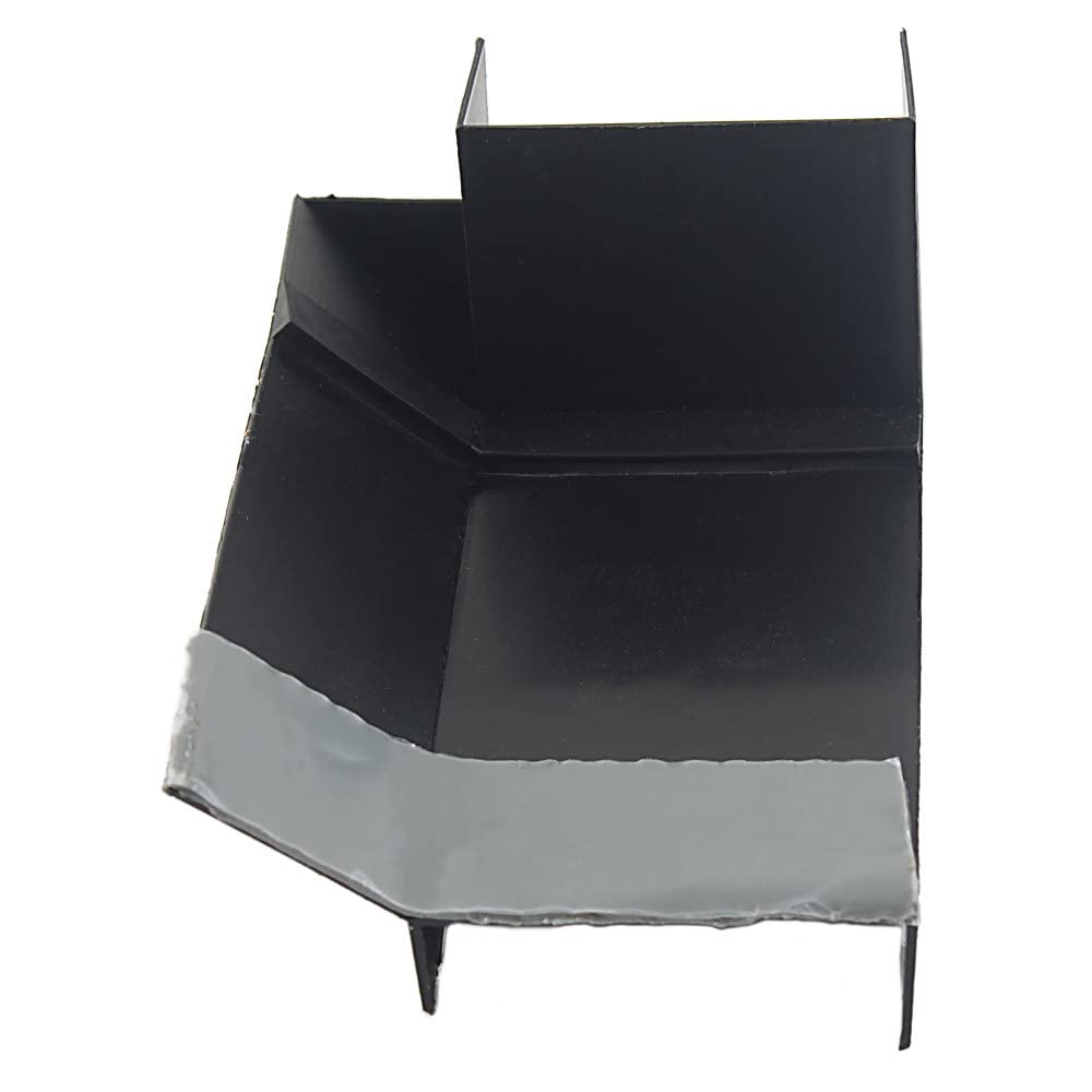 AP Products Right Hand 018-1161-RH Notch Corner Block, Black / 4-1/2" x 2-1/2" x 2"