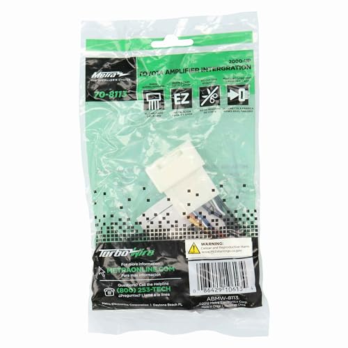 Metra 70-8113 Integration Harness Amplifier fits Select 2000-2007 Lexus & Toyota Vehicles