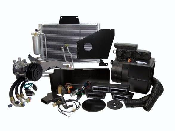 A/C System Brothers Trucks BT72UDS - Complete Under-Dash Vents - Non-A/C Cab