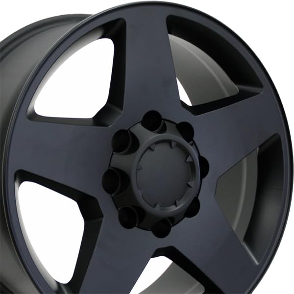 Satin Black Wheel OE Wheels LLC CV91B-20085-8180-44B1 Painted (20 x 8.5 inches /8 x 180 mm, 44 mm Offset)