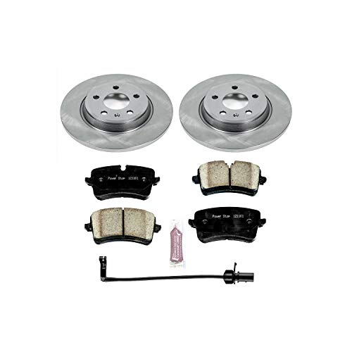 Power Stop Autospecialty KOE6125 Rear Replacement Brake Kit-OE Brake Rotors & Ceramic Brake Pads