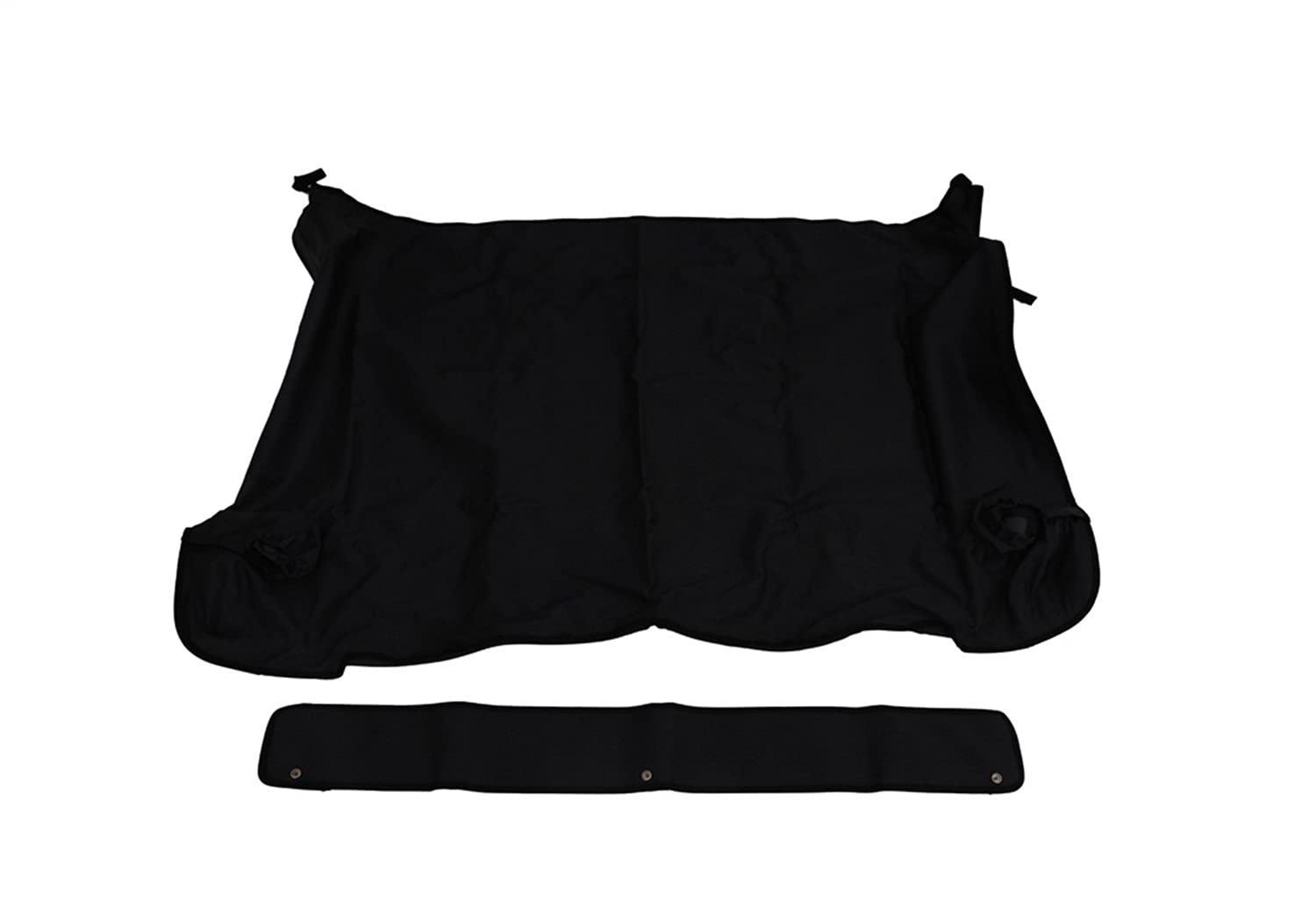 Soft Top Tonneau Cover for Jeep Wrangler JL RAMPAGE PRODUCTS | Black, Vinyl | 741135 | Fits 2018-2025 Jeep Wrangler JL Sport/Sport S/Rubicon 2-Door